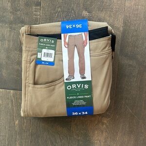 Orvis Fleece Lined Pants